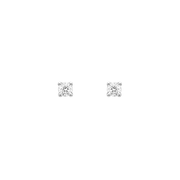 Goldene Pfirsichohrringe mit Diamanten