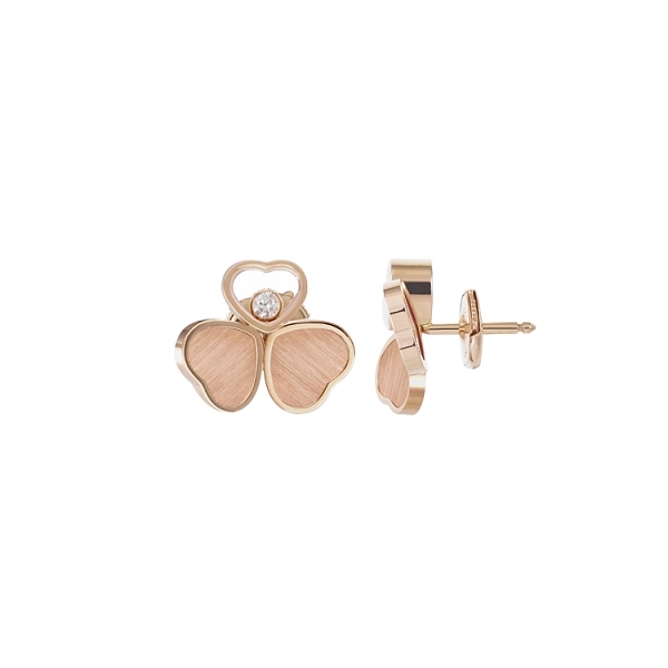 Gold-Ohrringe Chopard Happy Hearts 83A083-5701
