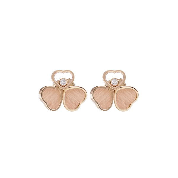 Gold-Ohrringe Chopard Happy Hearts 83A083-5701