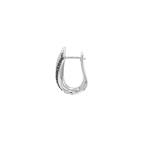 Gold-Ohrringe mit Diamanten