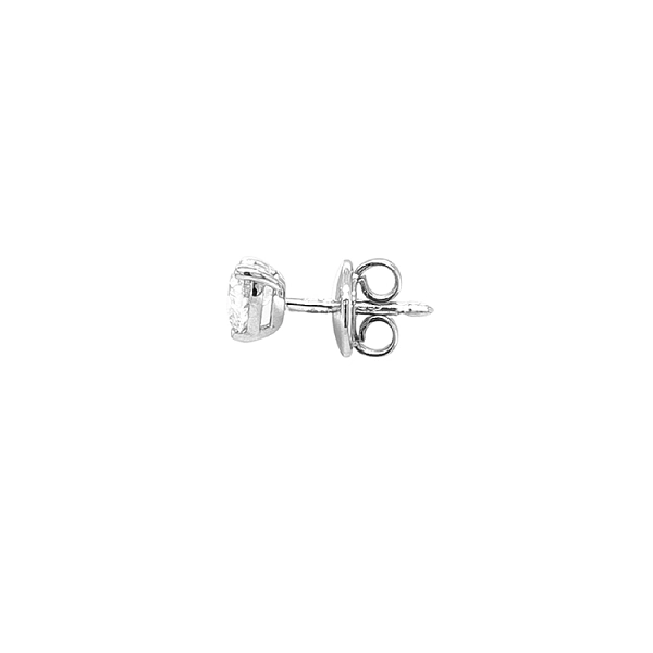 Goldene Pfirsichohrringe mit Diamanten