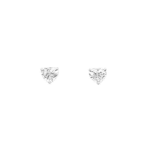 Goldene Pfirsichohrringe mit Diamanten
