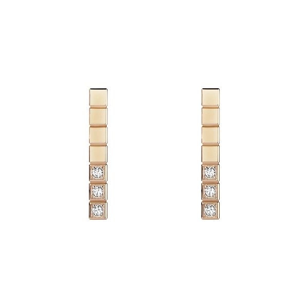 Gold-Ohrringe Chopard Eiswürfel 837702-5002