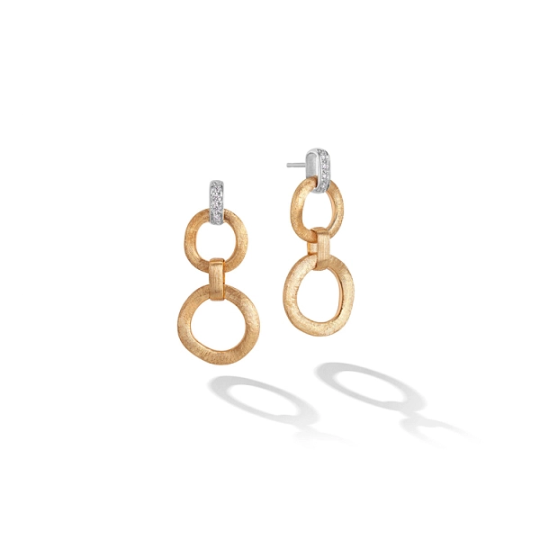 Gold-Ohrringe Marco Bicego Jaipur Link OB1759 B YW