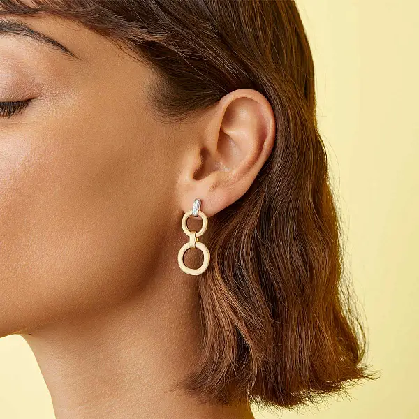 Gold-Ohrringe Marco Bicego Jaipur Link OB1759 B YW