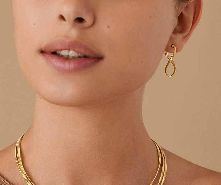 Gold-Ohrringe Marco Bicego Marrakesch OG404 Y