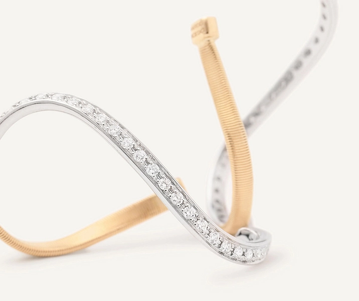 Gold-Ohrringe Marco Bicego Marrakesch OG404 B YW