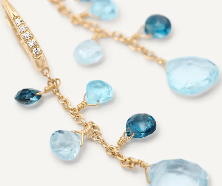 Gold-Ohrringe Marco Bicego Paradies OB1743-MB TP01 Y