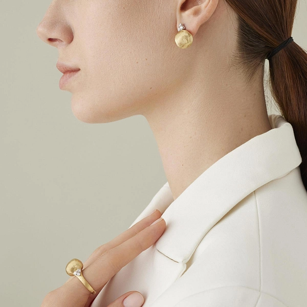 Gold-Ohrringe Marco Bicego Afica OB1880 B YW Q6