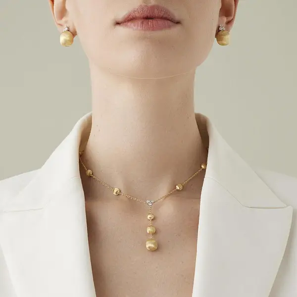 Gold-Ohrringe Marco Bicego Afica OB1880 B YW Q6