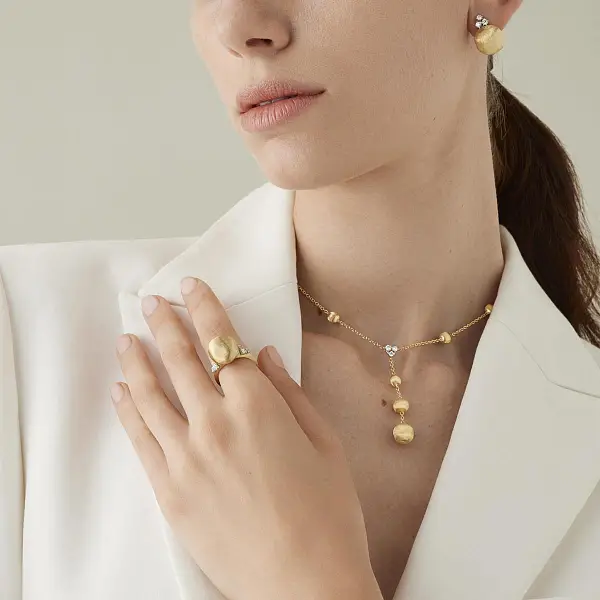 Gold-Ohrringe Marco Bicego Afica OB1880 B YW Q6