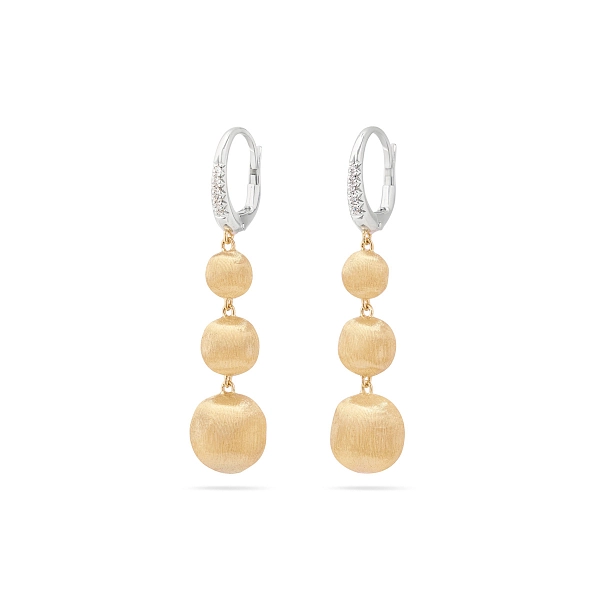 Gold-Ohrringe Marco Bicego Afrika OB1885-M B YW Q6