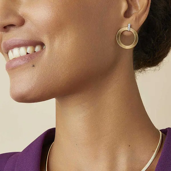 Gold-Ohrringe Marco Bicego Masai OG378 B1 YW M5