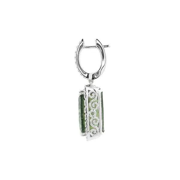 Eleganz von grünen Turmalinen in Kombination mit Diamanten