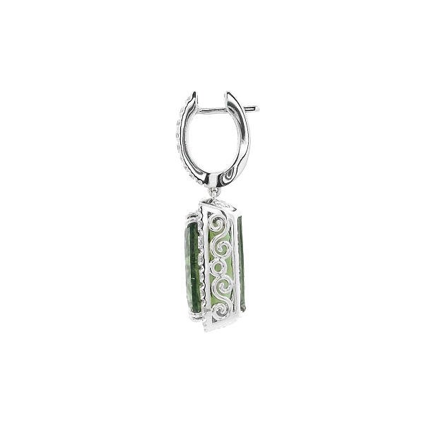 Eleganz von grünen Turmalinen in Kombination mit Diamanten