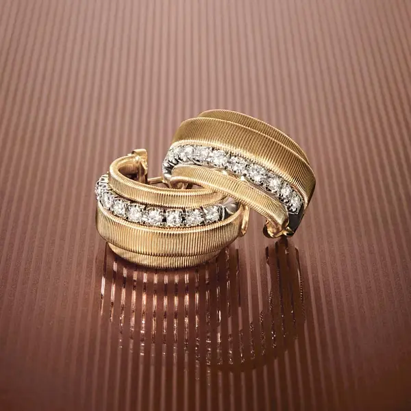 Gold-Ohrringe Marco Bicego Masai OG413 B YW M5