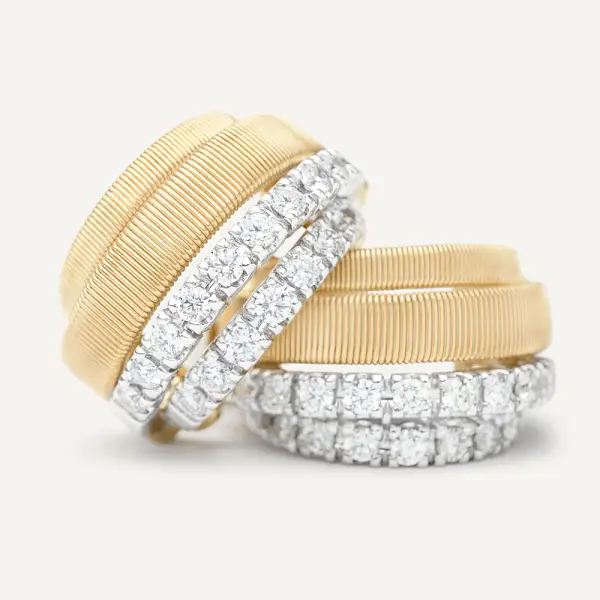 Gold-Ohrringe Marco Bicego Masai OG413 B1 YW M5