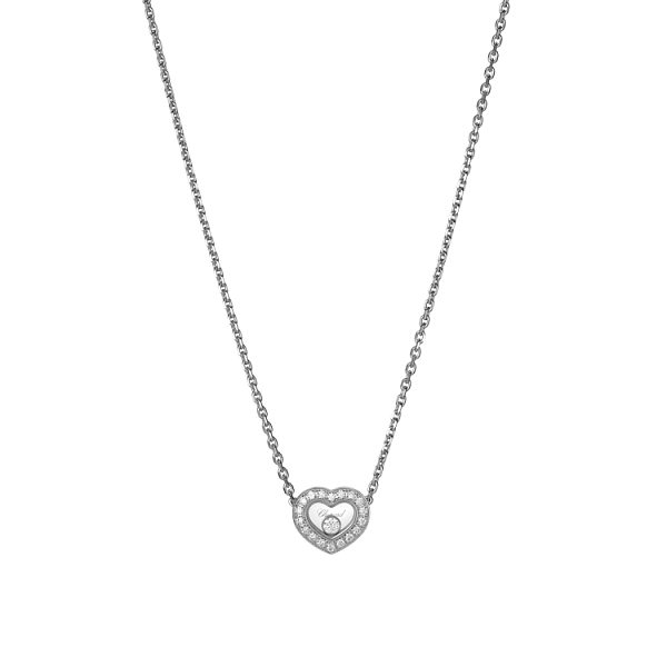 Gold Chopard Happy Diamonds Halskette 81A054-1201