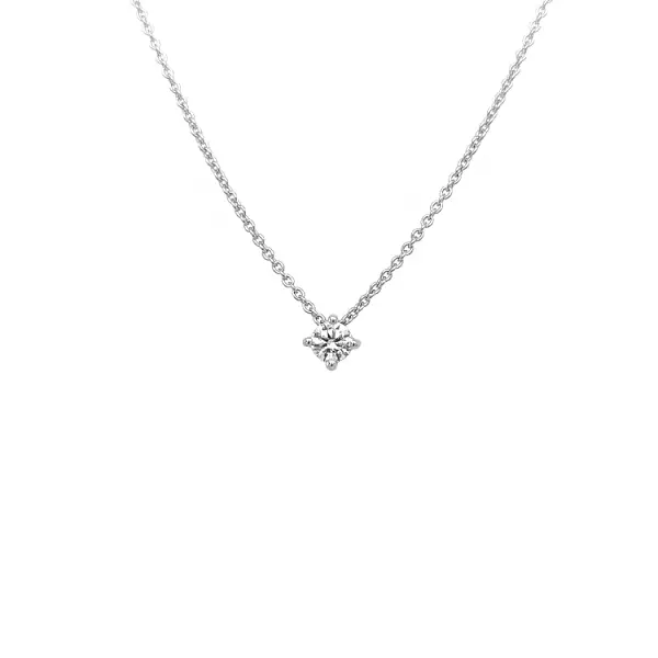 Gold-Anhänger mit Diamant