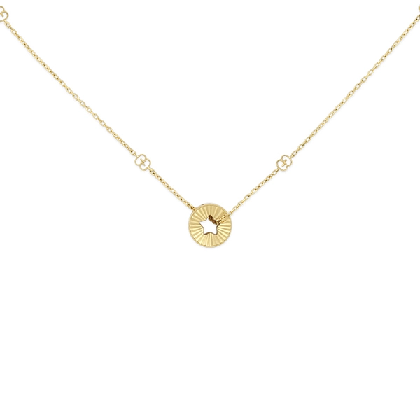 Goldene Gucci Icon-Halskette YBB729363001
