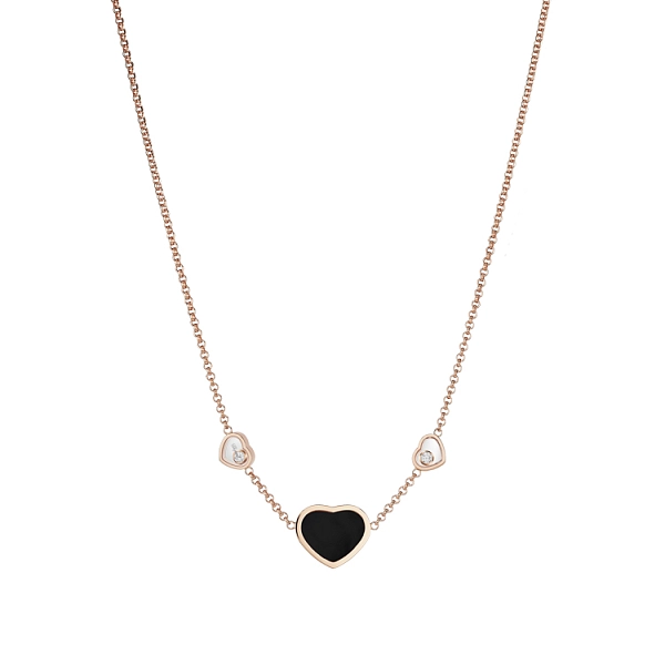 Gold Chopard Happy Hearts Halskette 81A082-5201