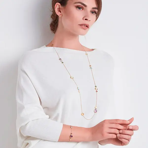 Gold Halskette Marco Bicego Jaipur CB1401 MIX01 Y