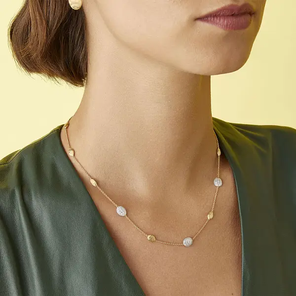 Gold Halskette Marco Bicego Siviglia CB1838-E B YW