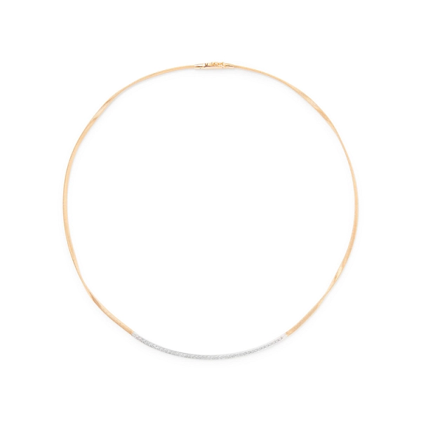 Gold Halskette Marco Bicego Marrakesch Neu CG851 B YW