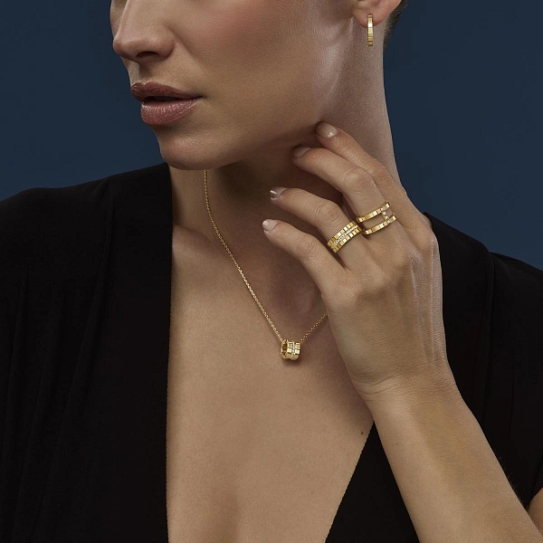Gold Halskette Chopard Eiswürfel 797005-0003