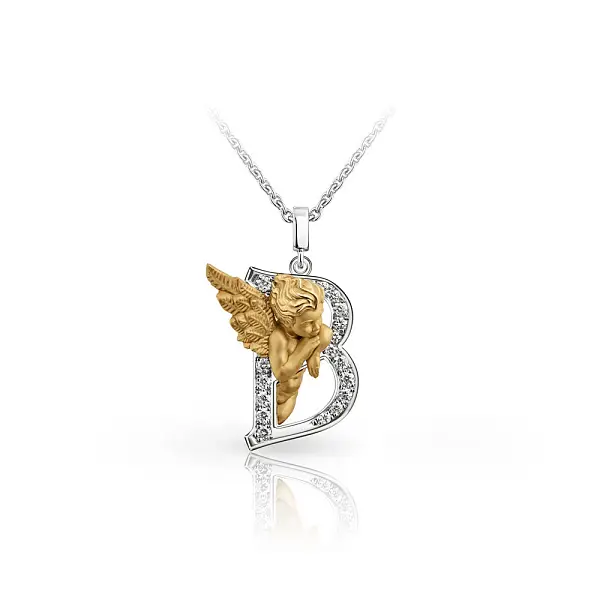 Gold Halskette Carrera y Carrera My Angel B