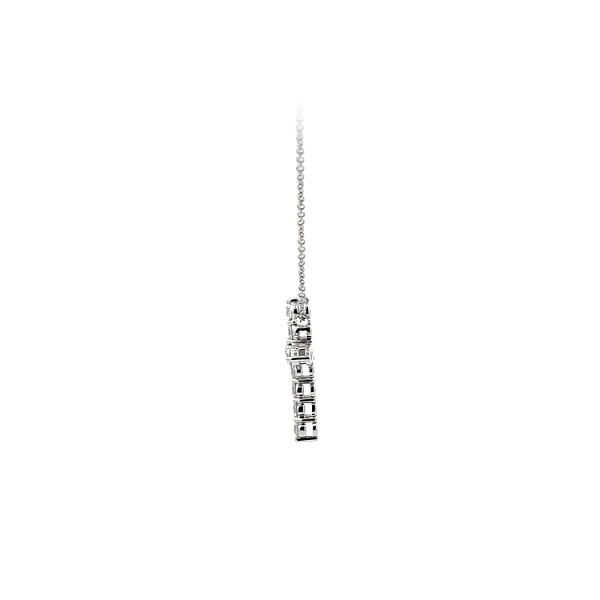 Gold Halskette Kreuz Diamanten