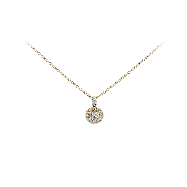 Gold Halskette Diamanten