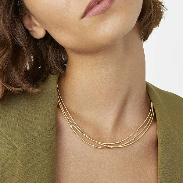 Gold Halskette Marco Bicego Goa CG617 B W 01