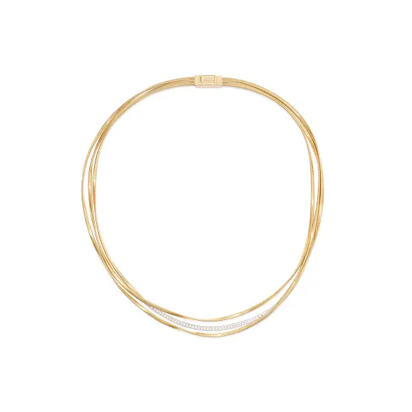 Gold Marco Bicego Marrakech Halskette CG848 B YW M5