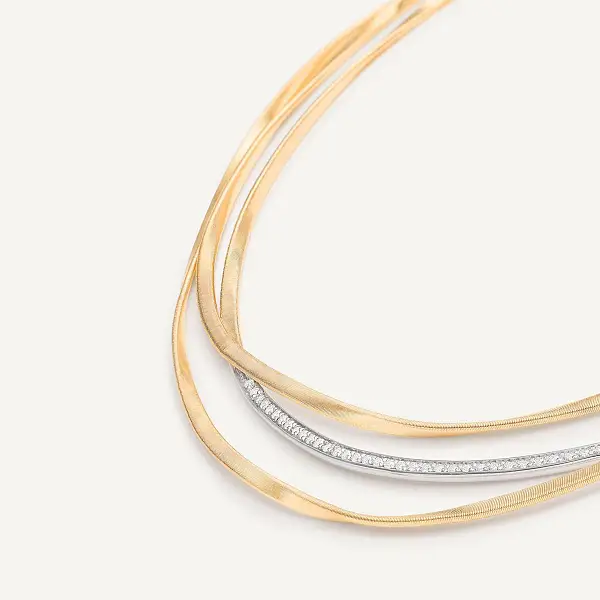 Gold Marco Bicego Marrakech Halskette CG848 B YW M5