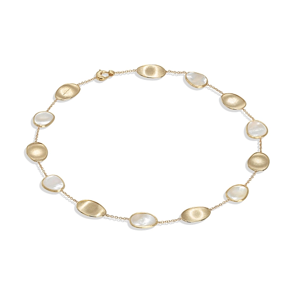 Gold Marco Bicego Lunaria Halskette CB2099 MPW Y 02