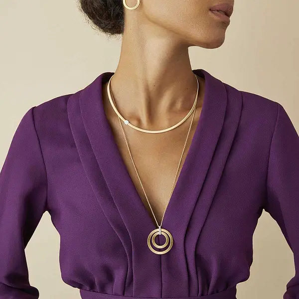 Gold Marco Bicego Masai CG800 B YW M5 Halskette