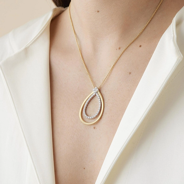 Gold Halskette Marco Bicego Masai CG856 B YW M5