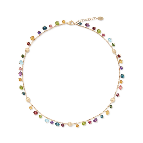 Gold Halskette Marco Bicego Afrika Edelsteine CB2781 MIX02 Y
