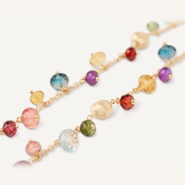 Gold Halskette Marco Bicego Afrika Edelsteine CB2781 MIX02 Y
