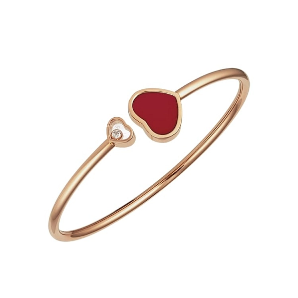 Gold Chopard Happy Hearts Armband 857482-5703