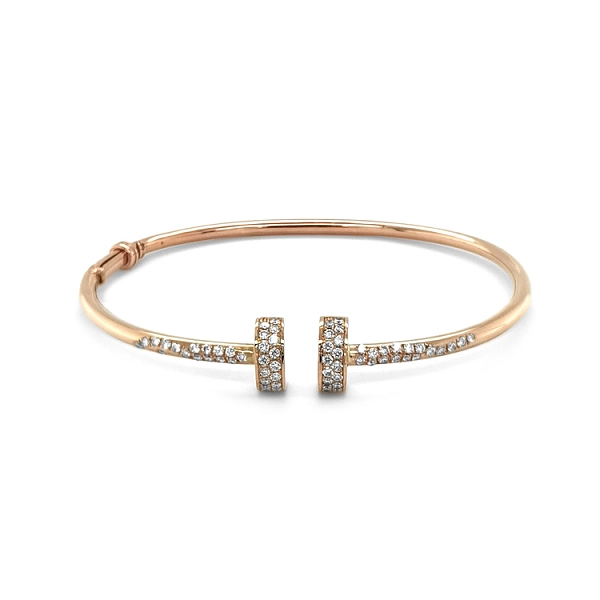 Goldarmband mit Diamanten