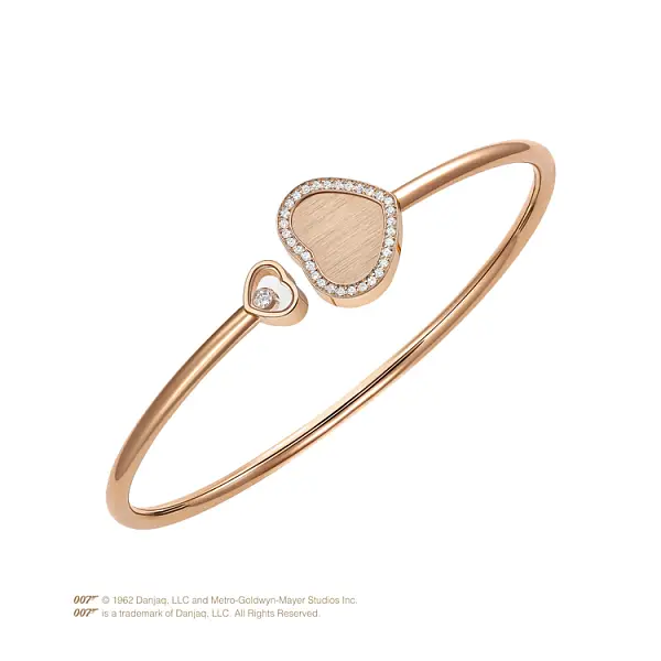 Goldarmband Chopard Happy Hearts Goldene Herzen 85A007-5922