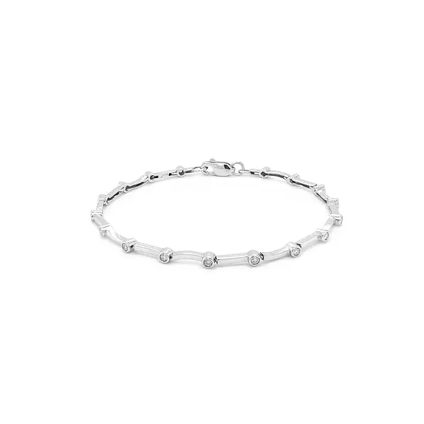 Goldarmband mit Diamanten