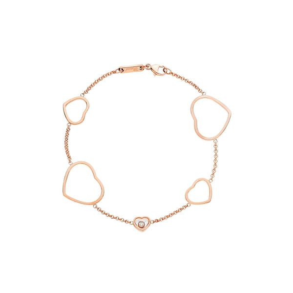 Gold Chopard Happy Hearts Armband 857482-5001