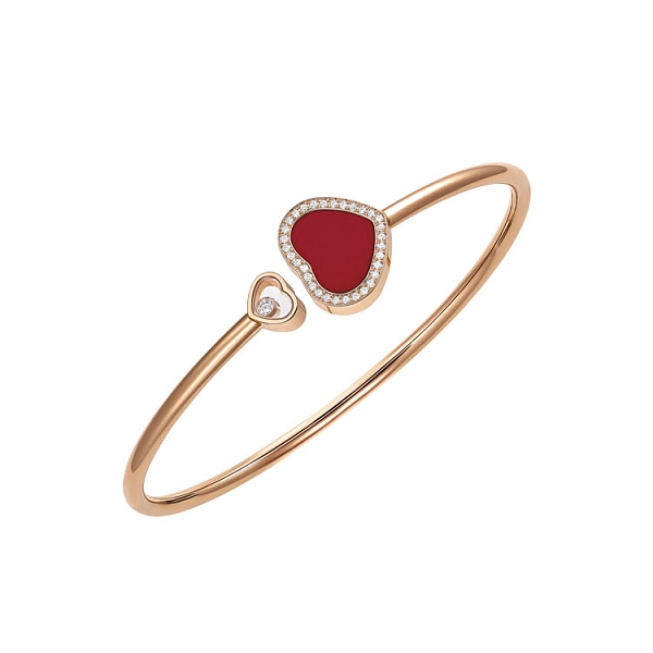 Gold Chopard Happy Hearts Armband 85A074-5803