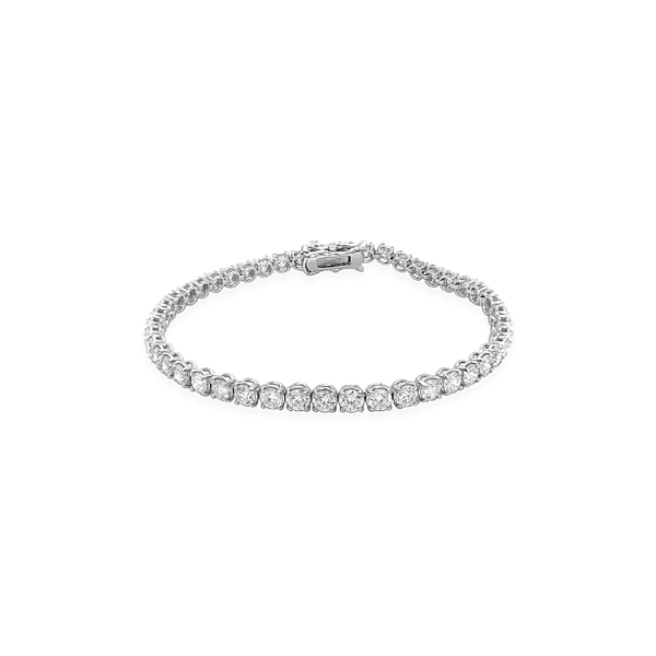 Gold-Tennisarmband mit Diamanten