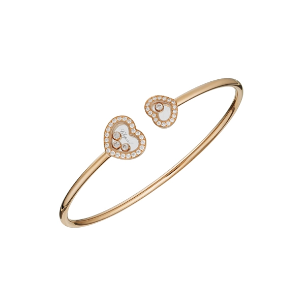Gold Chopard Happy Diamonds Armband 85A614-5202