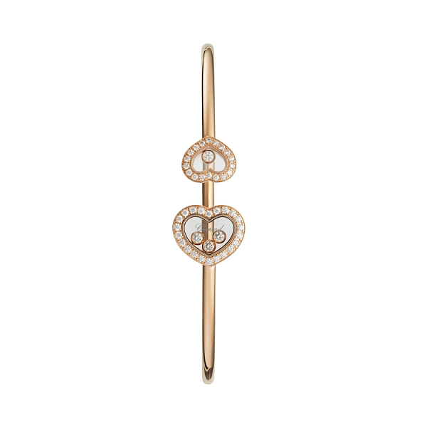 Gold Chopard Happy Diamonds Armband 85A614-5202