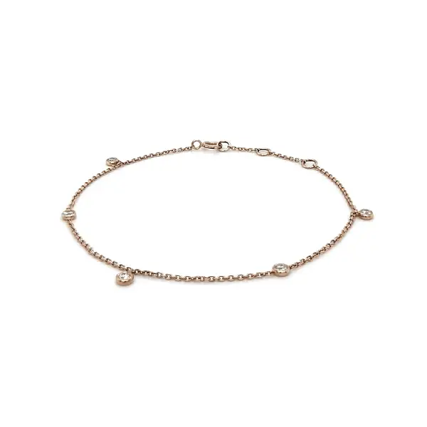 Goldarmband mit Diamanten
